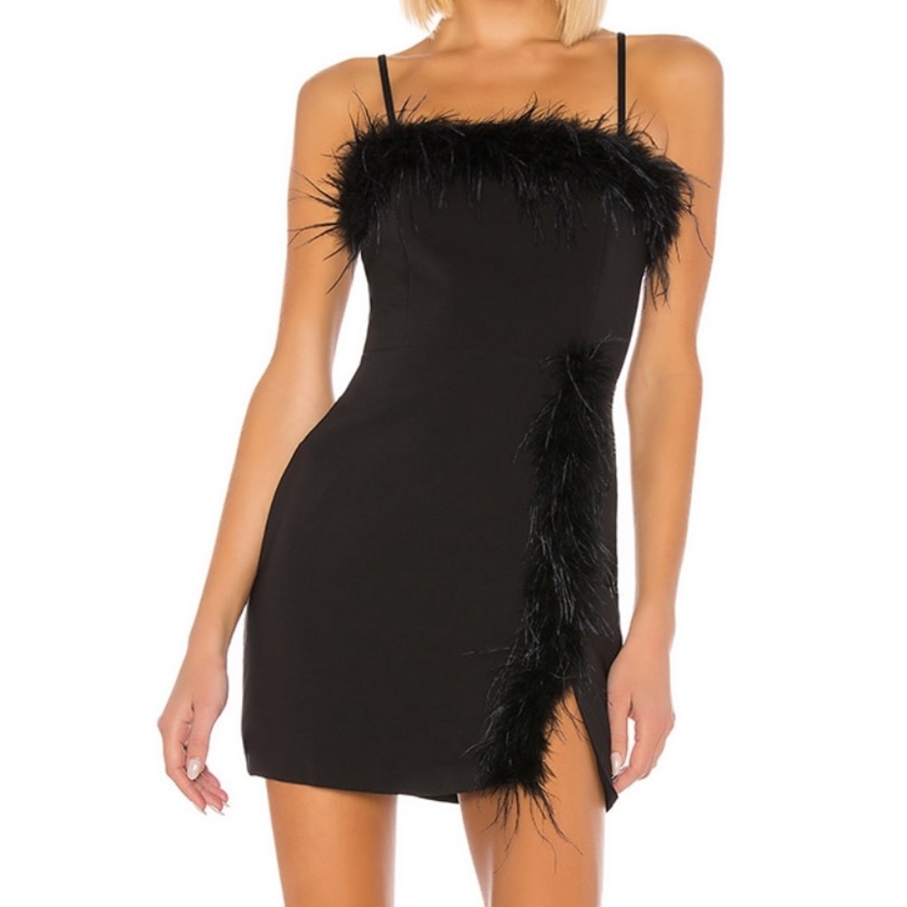 REVOLVE - black mini dress